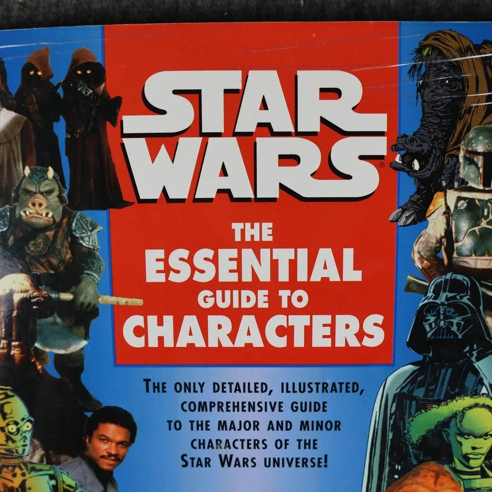 Vintage Star Wars Essential Guide To Characters Andy Mangels PB 1st 1995 USA